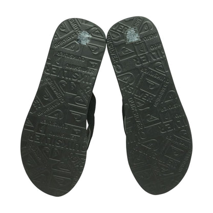 Black Flip Flop Sandals