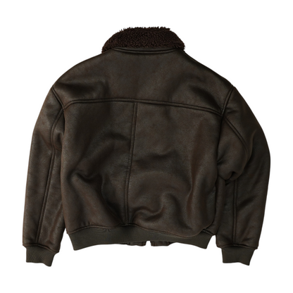 Brown Solid Jacket