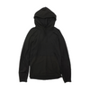 Black Solid Hoodie Pullover