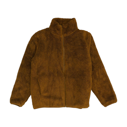 Brown Solid Jacket