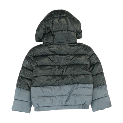 Black Color Block Jacket