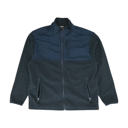 Navy Solid Active Jacket