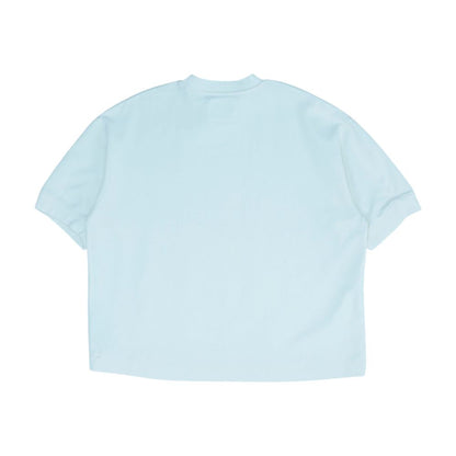 White Solid Crewneck T-Shirt