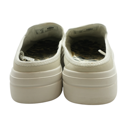 Ivory Slip-On Flats