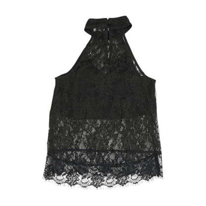 Black Floral Blouse