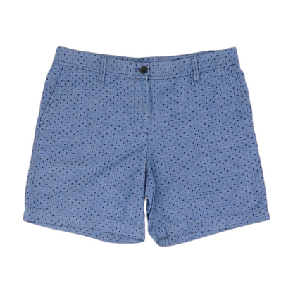 Blue Polka Dot Chino Shorts
