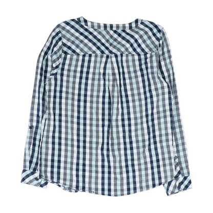Gray Check Blouse