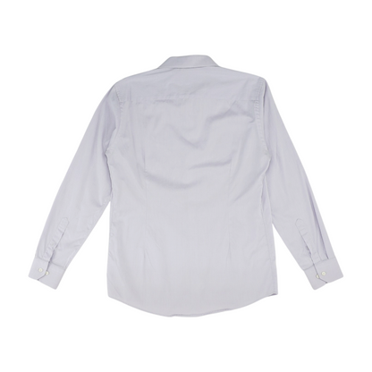Lavender Solid Long Sleeve Button Down