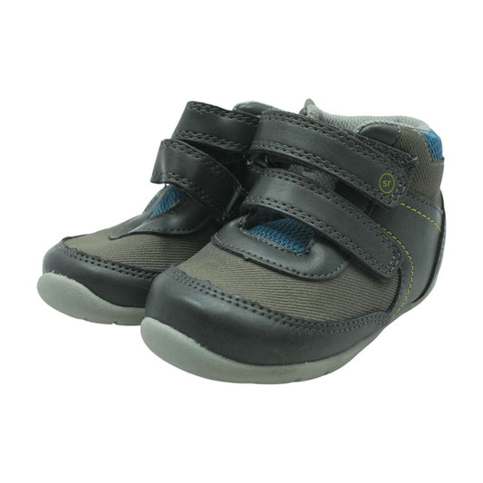 Gray Crib Shoes