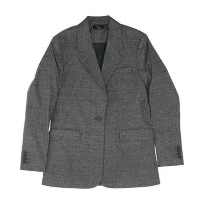 Gray Plaid Blazer