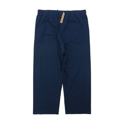 Navy Solid Pajama Bottom