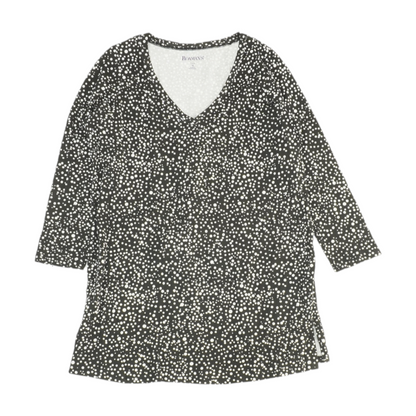 Black Polka Dot Blouse