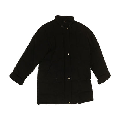Vintage Black Down Filled Puffer Coat