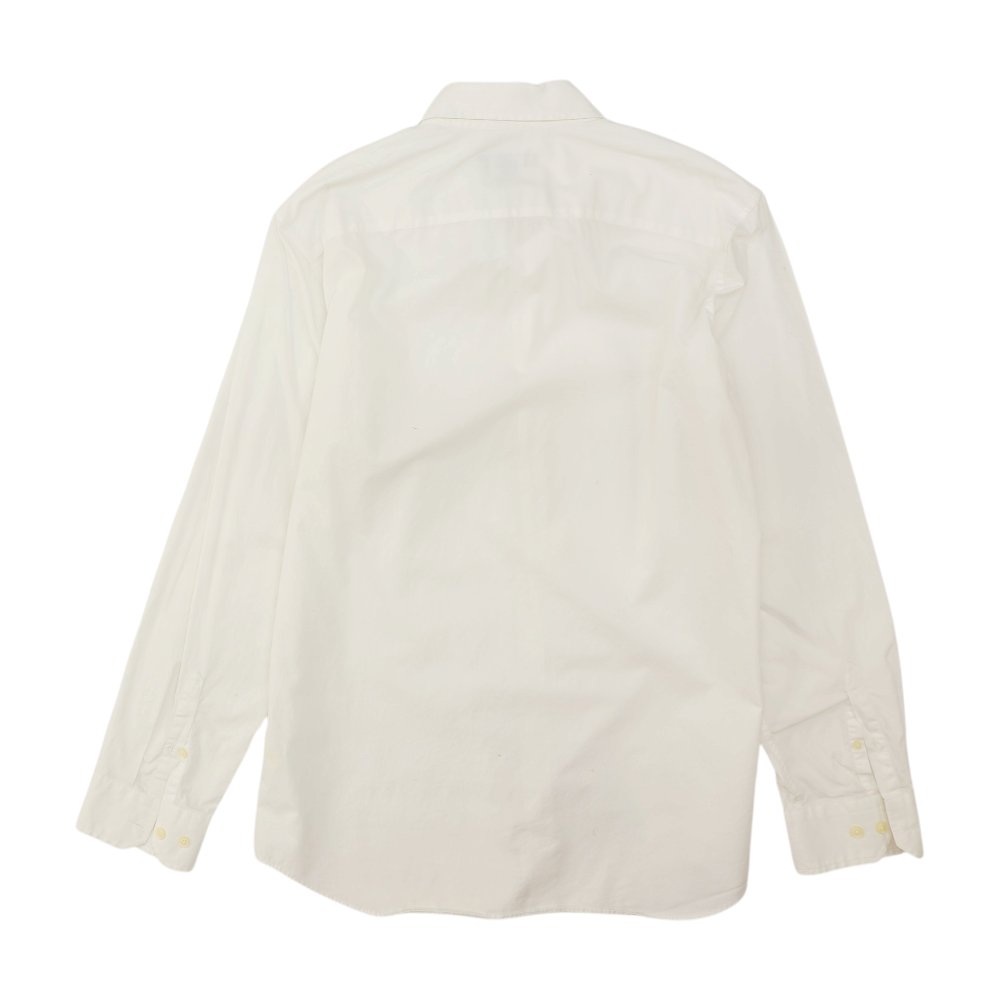 Banana Republic Ivory Solid Long Sleeve Button Down – Image 2