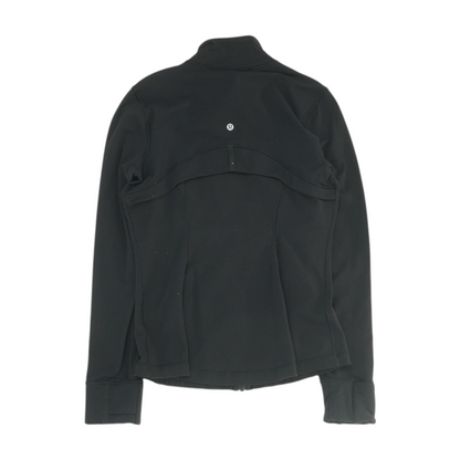 Black Solid Active Jacket