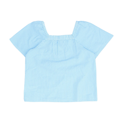 Blue Striped Blouse