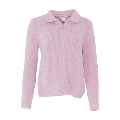 Pink Cardigan Sweater
