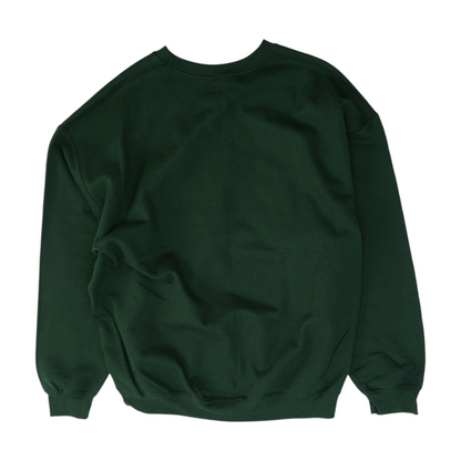 Green Graphic Sweatshirt Pullover