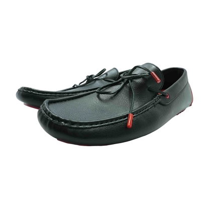 Black Slip-On Casual Shoes
