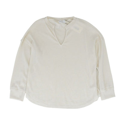 Beige Petite Knit Top