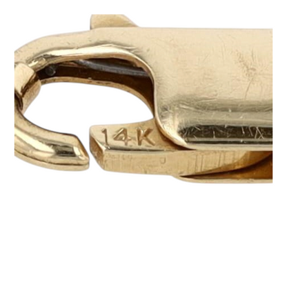 14K Yellow Gold Chain Bracelet
