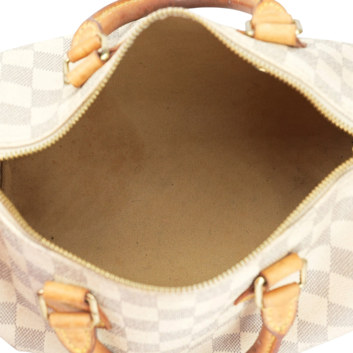 Cream Speedy 25 Handbag