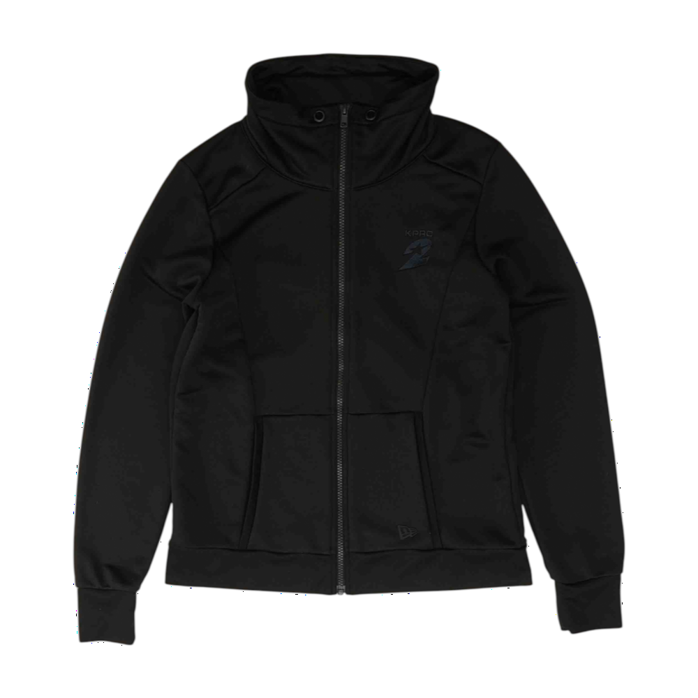 Black Solid Active Jacket