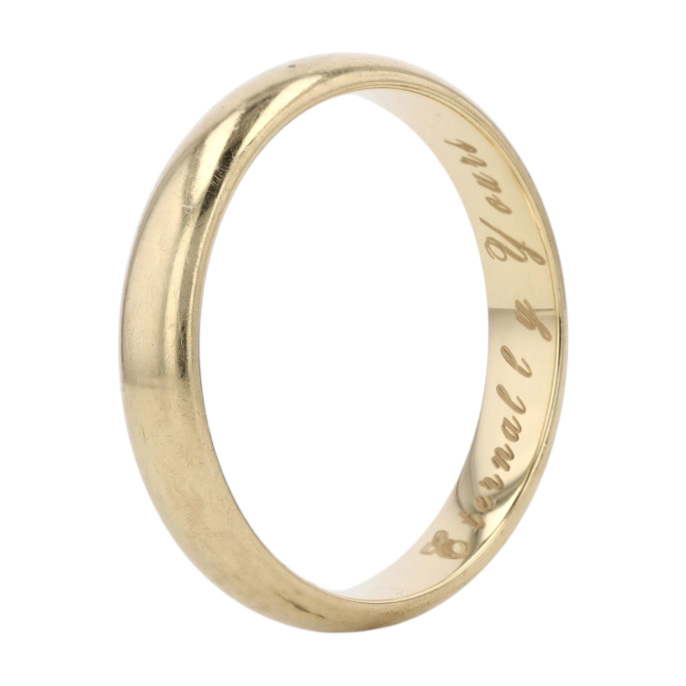 14K Yellow Gold Band
