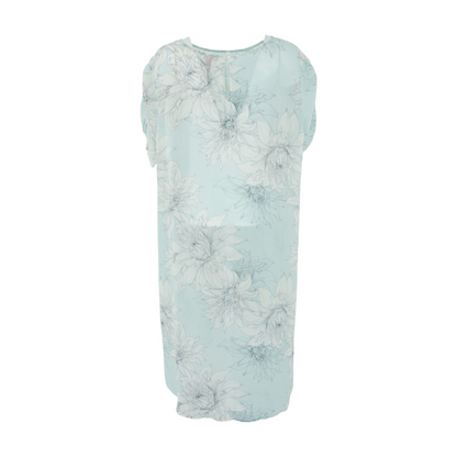 Green Plus Floral Midi Dress