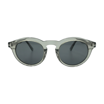 Gray Round Sunglasses