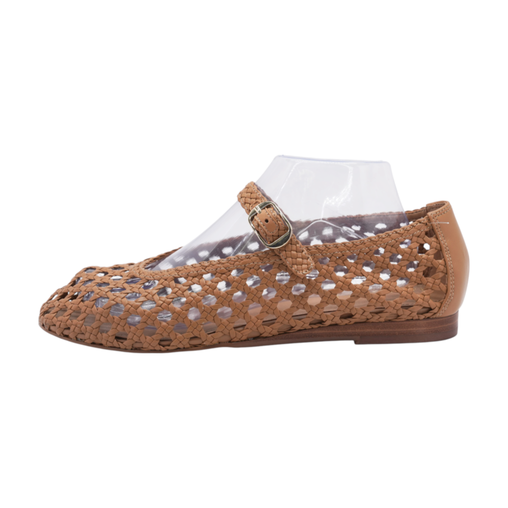 Brown Slip-On Flats