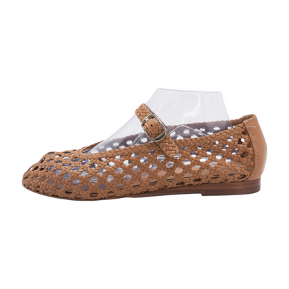 Brown Slip-On Flats