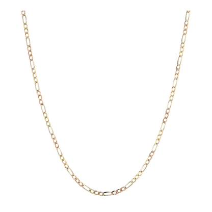 14K Two-Tone Gold Chain Necklace