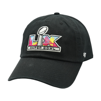 Black Super Bowl LX Ballcap Hat