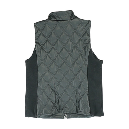 Black Solid Vest