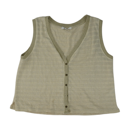 Beige Vest Sweater