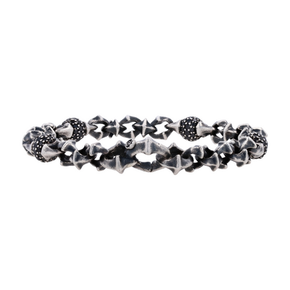 Sterling Silver Diamond Chain Bracelet
