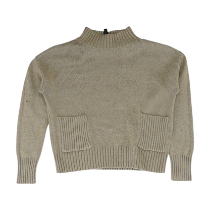 Brown Petite Pullover Sweater