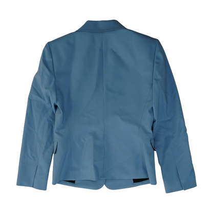 Blue Solid Blazer