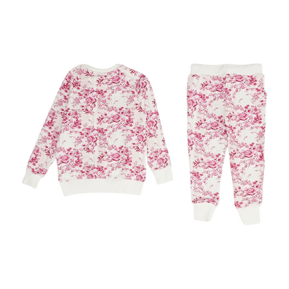 Pink Floral Long Sleeve Set