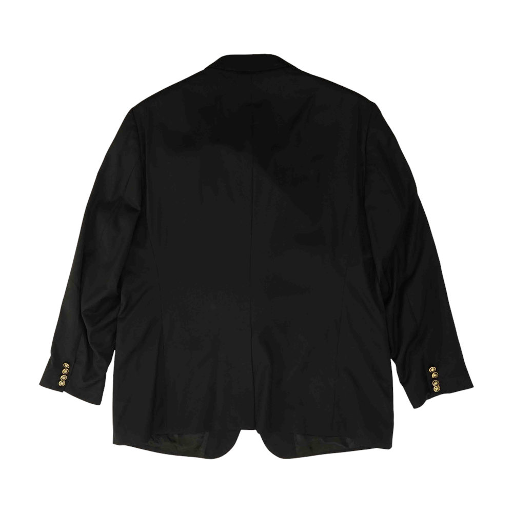 Black Solid Blazer