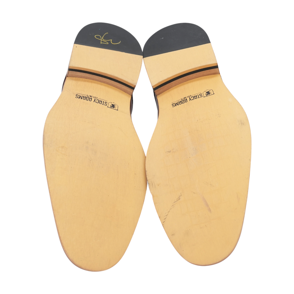 Brown Lace-Up Dress Shoes