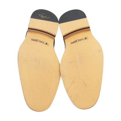 Brown Lace-Up Dress Shoes