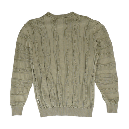 Gray Solid Pullover Sweater