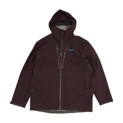 Purple Solid Rain Jacket