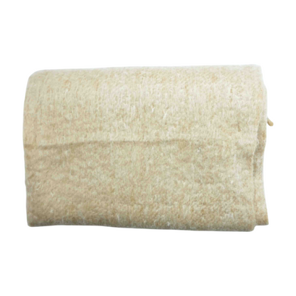Tan 100% Polyester Scarf