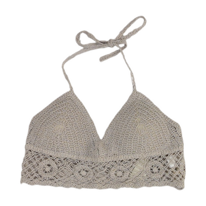 Gray Swim Top