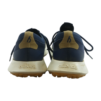 Navy Low-Top Athletic Shoes