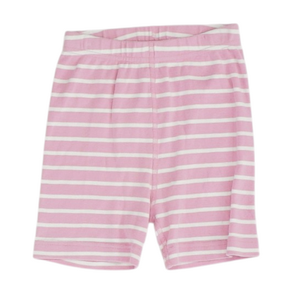 Pink Striped Active Shorts