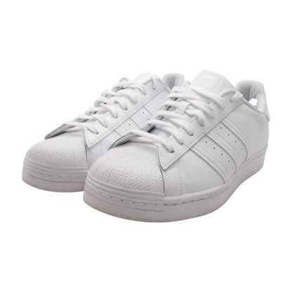 Superstar White Leather Low Top Athletic Shoes